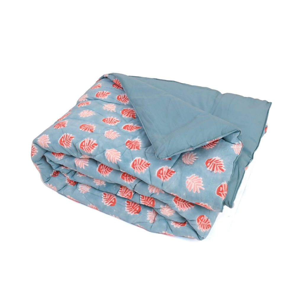 Aasma Handblock Printed Quilt