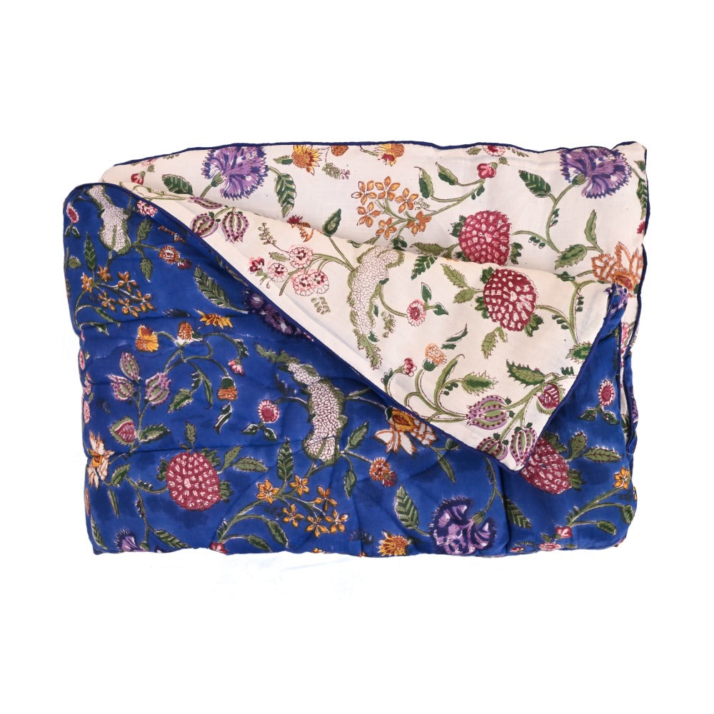 Neel Handblock Printed Quilt