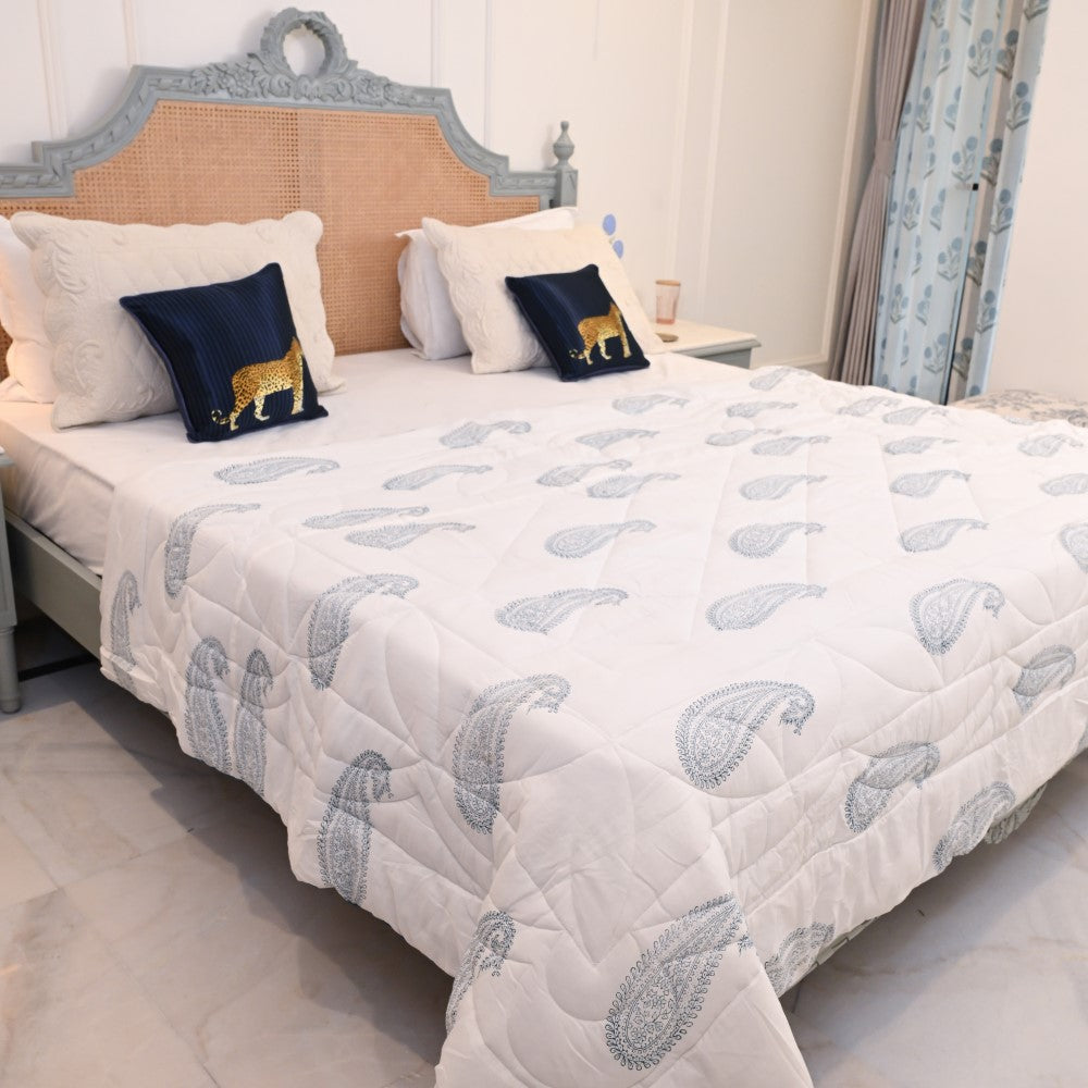 Kairi Handblock Printed Quilt