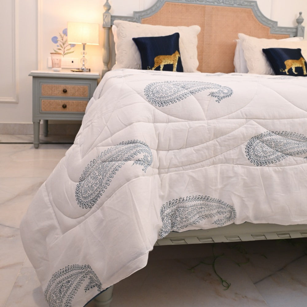 Kairi Handblock Printed Quilt