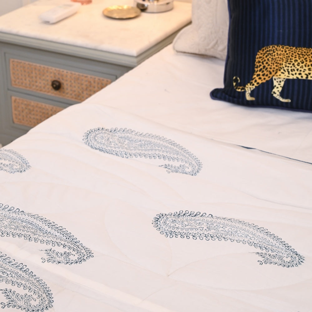 Kairi Handblock Printed Quilt