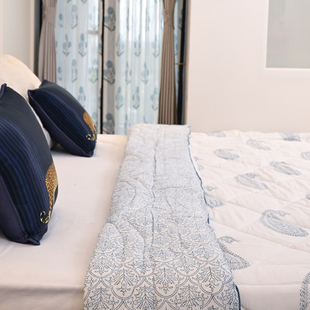 Kairi Handblock Printed Quilt