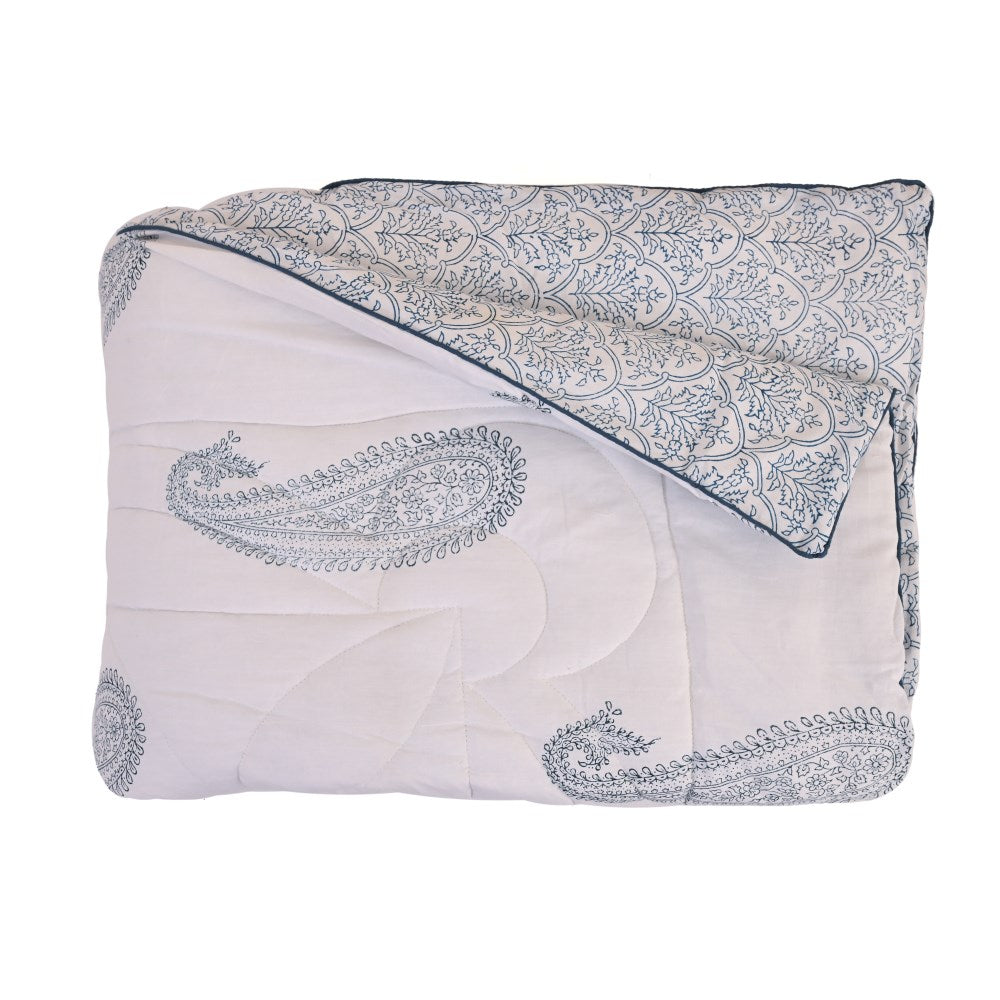 Kairi Handblock Printed Quilt