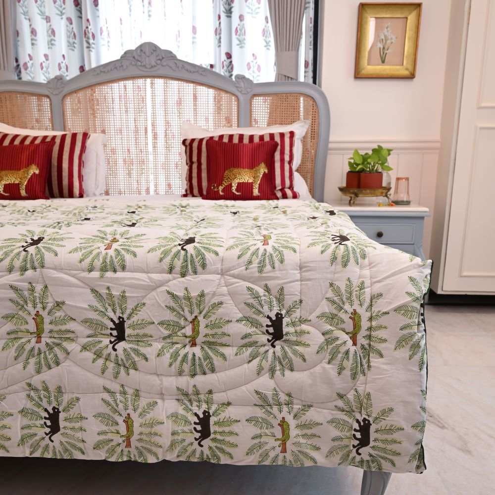 Bagh Handblock Printed Quilt