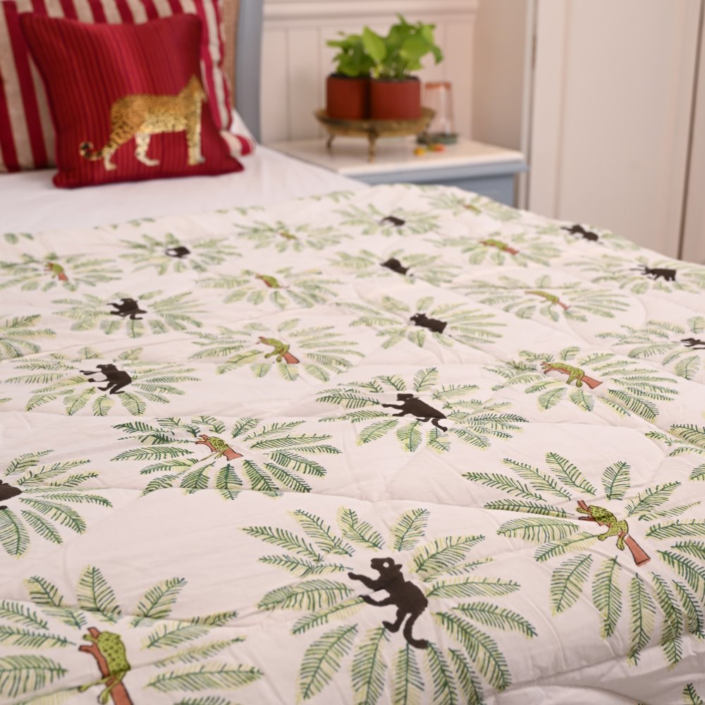 Bagh Handblock Printed Quilt