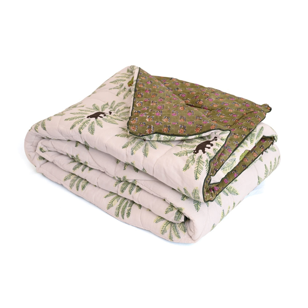 Bagh Handblock Printed Quilt